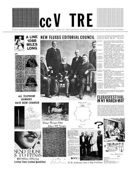 The Fluxus newspaper