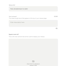 Example for-charity release