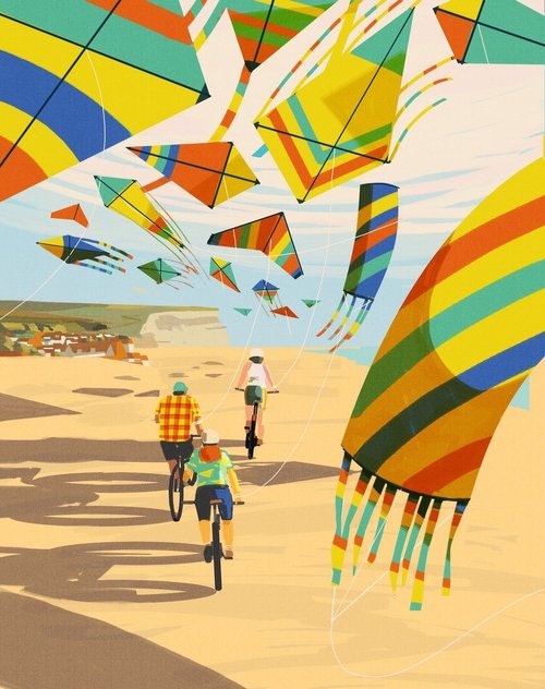 Bikes and sea